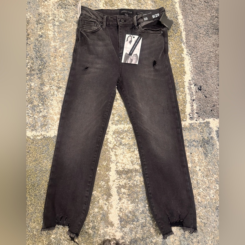Kendall & Kylie Black High-Rise Jeans